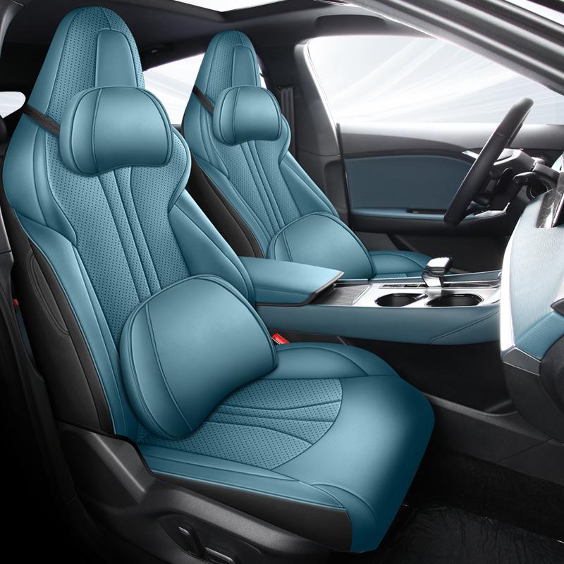 MG7 Full Wrap Leather Seat Cushion Cover - Universal for All Seasons