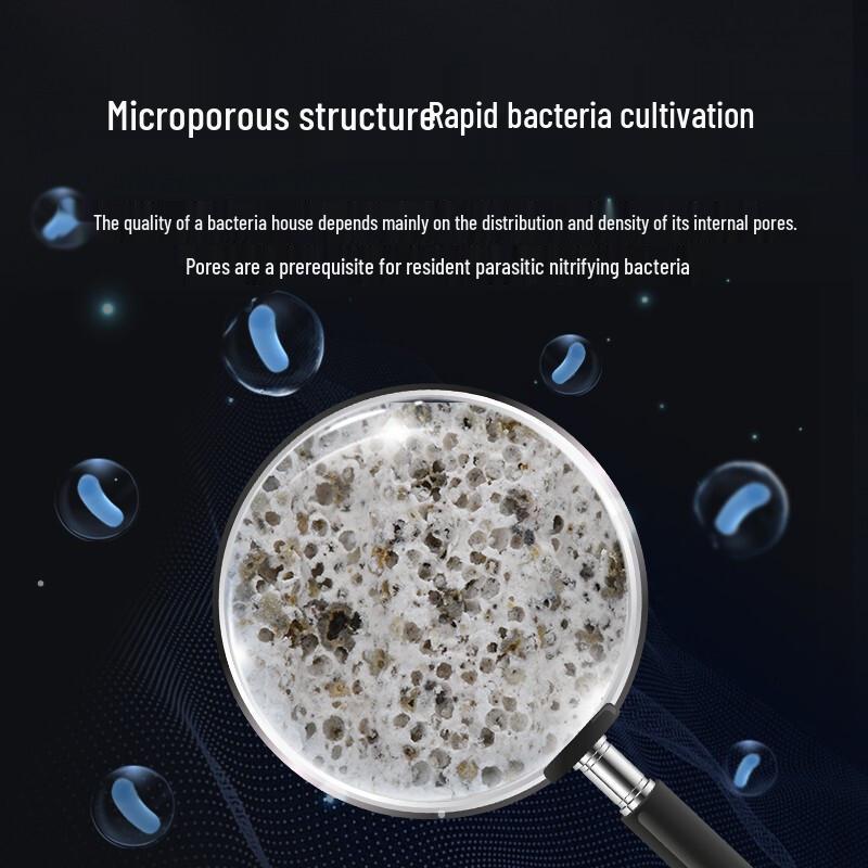 Pet Han Aquarium Quartz Nano Bacterial House Filter Media