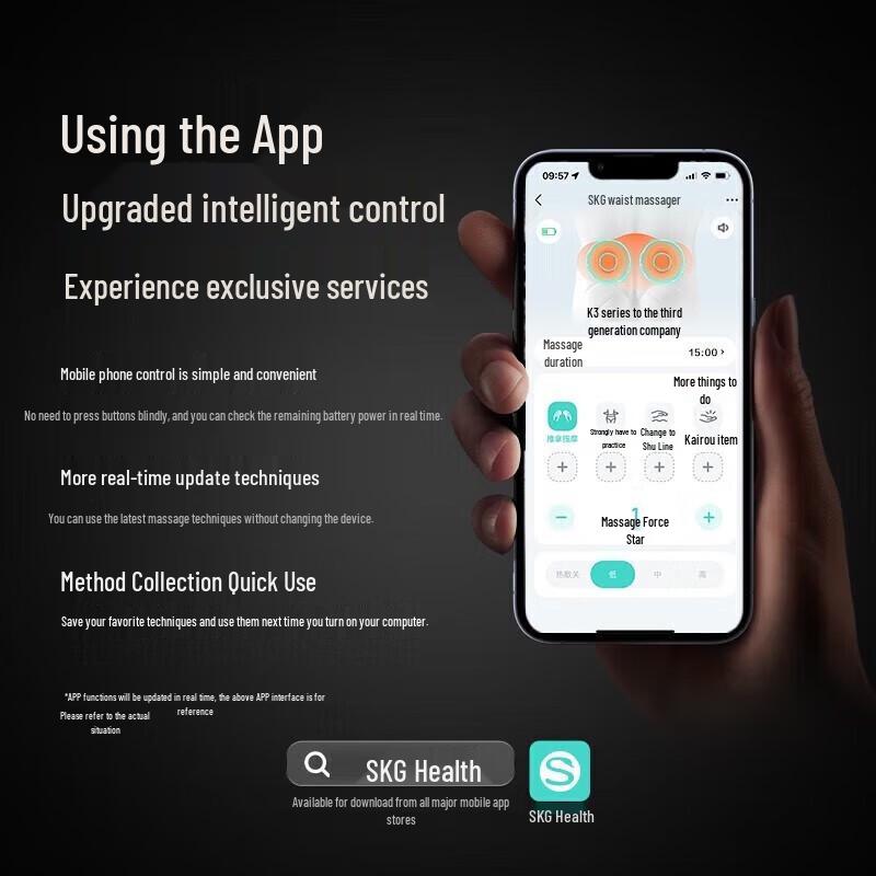 SKG Portable Lumbar Massager