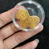 Shuibei Gold 999 Fine Gold Wealthy Gold Leaf Horse Mobile Phone Sticker - Princess Get Rich Gift for Friends