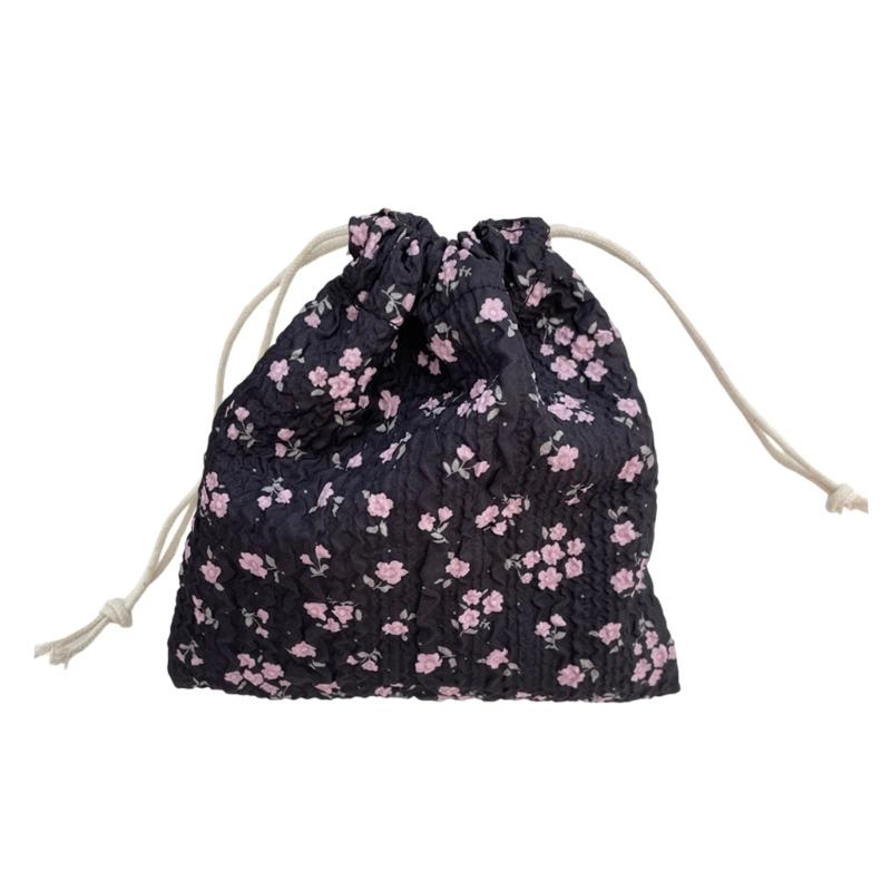 Reusable Polyester Drawstring Bag Storage Organized For Beauty Tools Jewelry Practical Travel Accessories Pouch