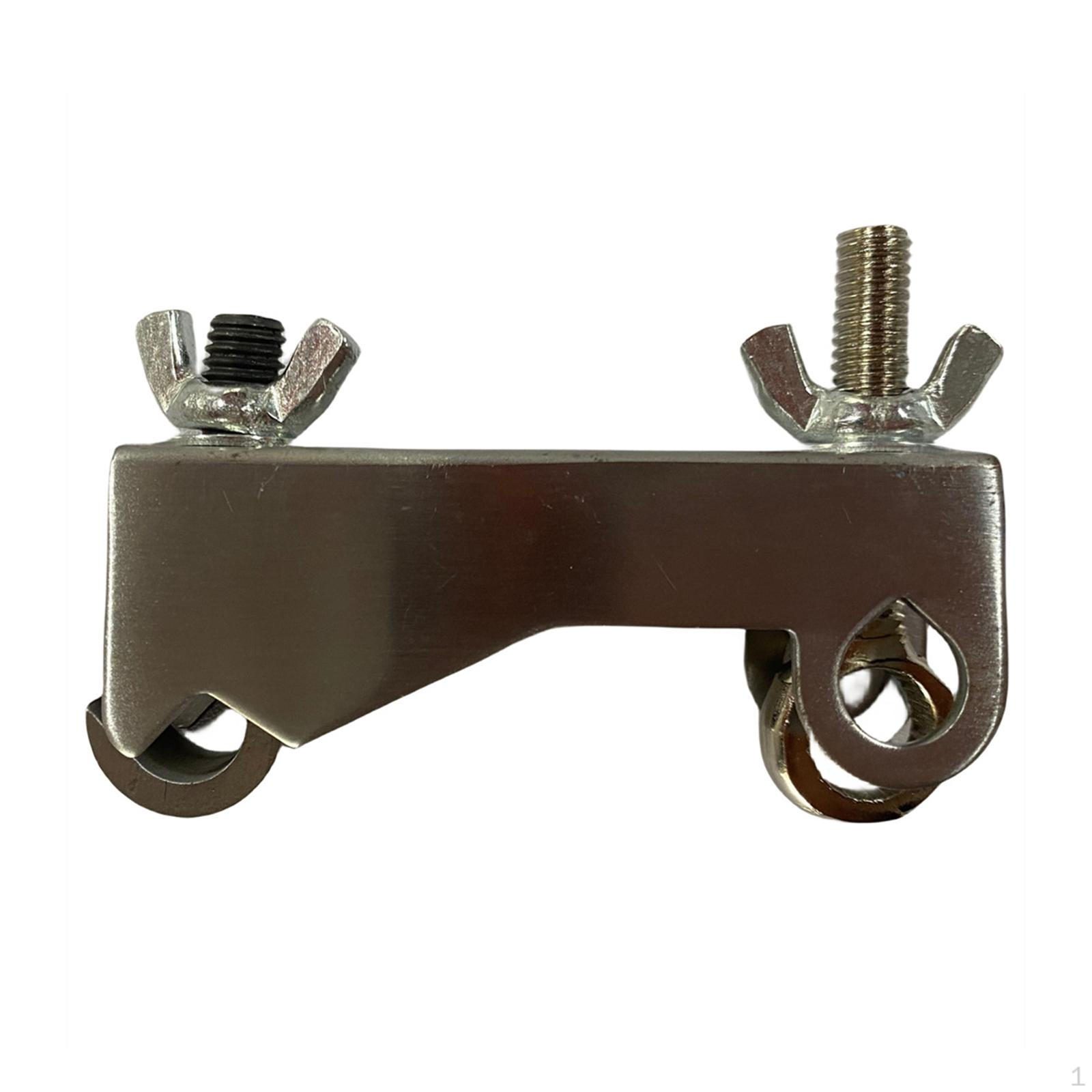 Drum Cowbell Holder Clamp Instrument Mounting Bracket Accessories Large Screw