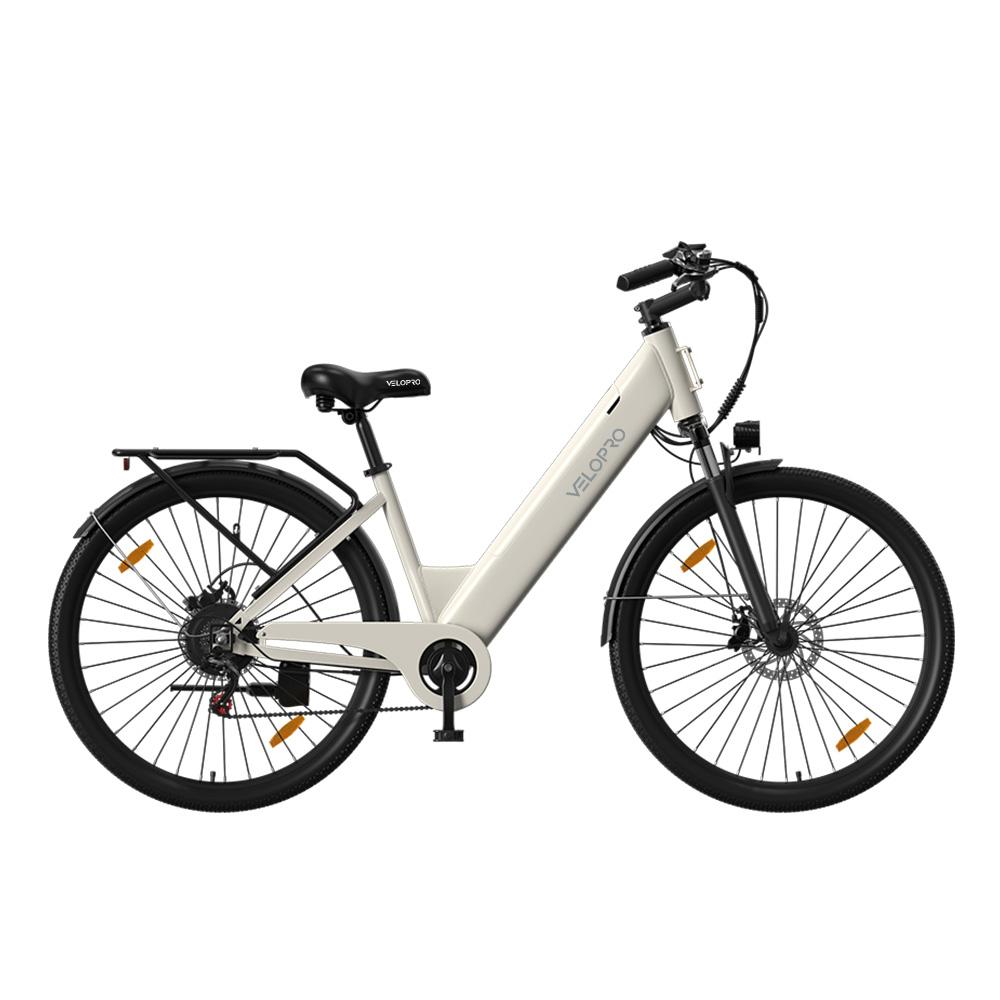 Bicicletta elettrica Velopro C1 con batteria 36V 13Ah e cambio Shimano a 7 velocità