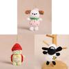 Dog Sheep Plush Keychain With Pp Cotton Filling For Kids And Adults