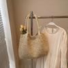 Bohemian Straw Shoulder Bag Breathable Summer Beach Bag Leisure Weave Tote Bag  Women
