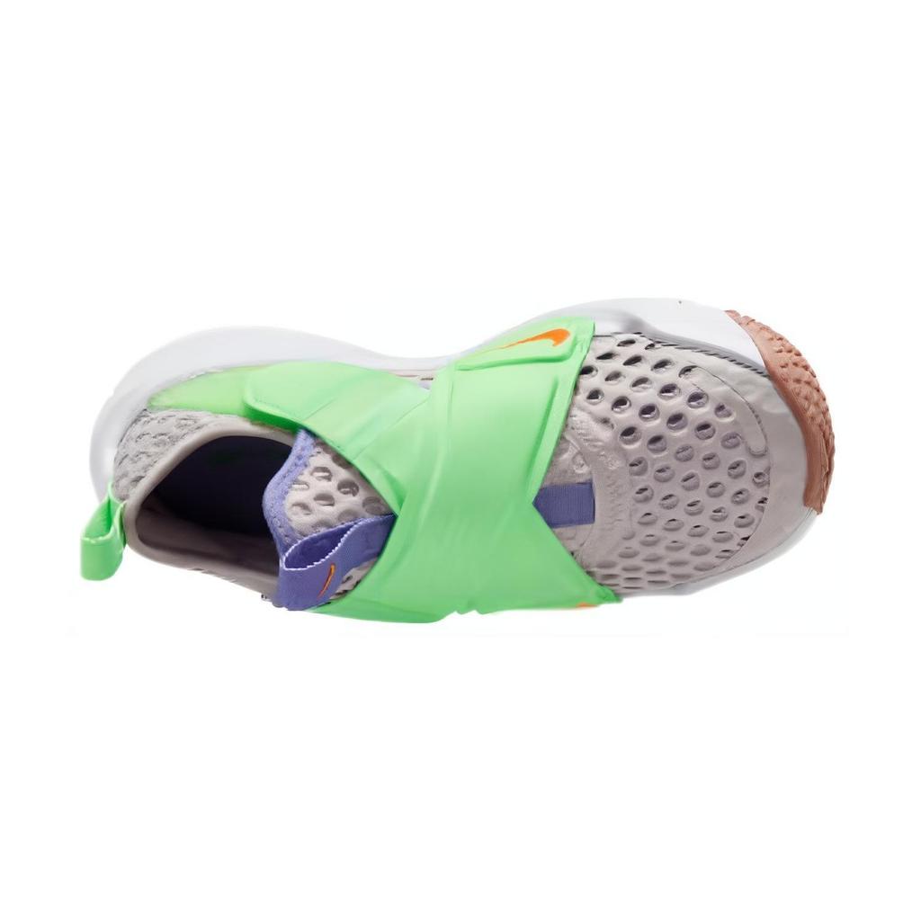Nike Flex Advance Comfortable Flexible Slip-Resistant Durable Breathable Low-Top Casual Shoes Kids sneaker Gray Green White DC9370-013