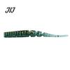 Tear Resistant Soft Baits 50Pcs Bionic Worm Bait, 40MM/0.37g 50MM/0.45g Artificial Lure with Needle Realistic Swimming Lures Tail, Swim for Freshwater