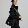 LEOPARD SUEDE ECO CROSS BAG BLACK