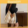 Stylish Large Capacity Korean Shoulder Bag For Autumn Unique Tote Fashionable Shopping Bag