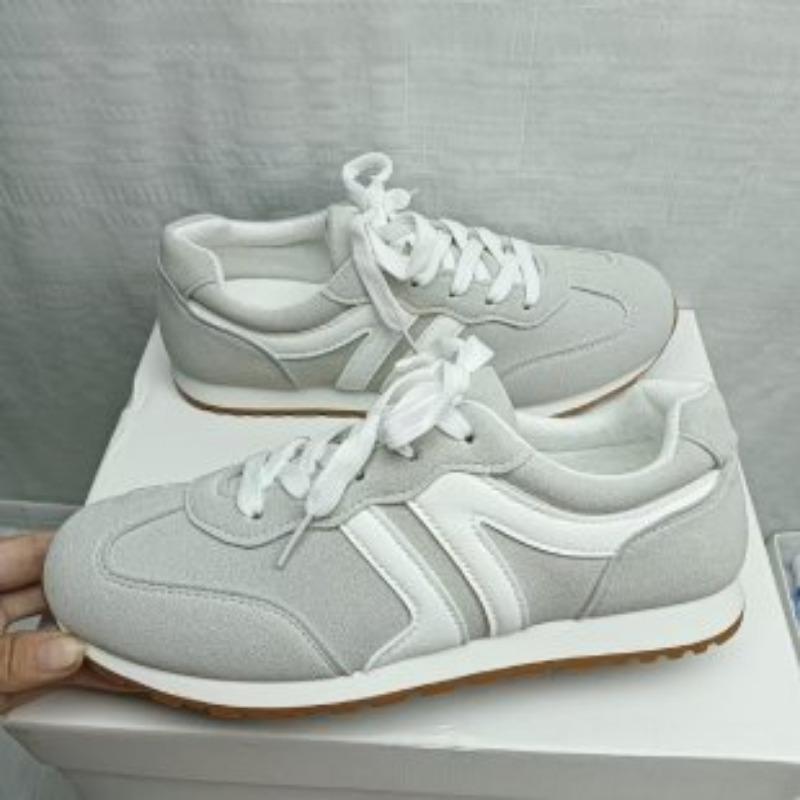 Fashion Plus Size 2025 Shoes Female Lace Up Women's Vulcanize Shoes Outdoor Women Sneakers Mixed Colors Low Heel Ladies Casual Shoes