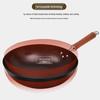 Chui Da Huang Hand-Hammered No-Coating Iron Wok