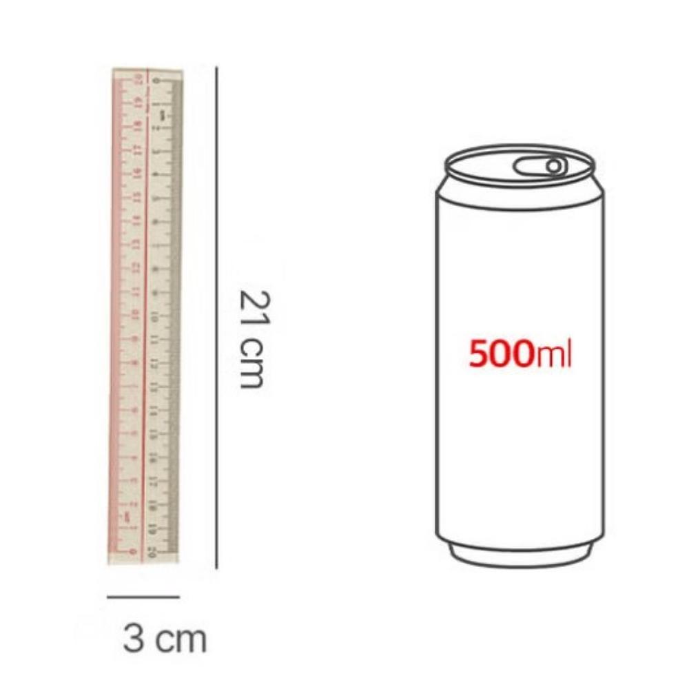 Acryl-Lineal 20cm x 2 Stück