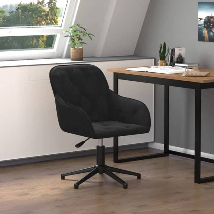 VidaXL Chaise Pivotante de Bureau Chaise d'Ordinateur Fauteuil Pivotant de Bureau Siège de Bureau Meuble de Bureau Intérieur 344862