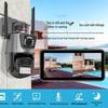 4K HD Wi-Fi Outdoor Binocular Camera with Night Vision, Full Color, 360° Smart Human Tracking - E18