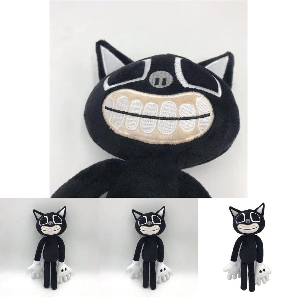 Siren Head Series Black Cat Plush Toy Soft Stuffed Doll Perfect For Horror Fans