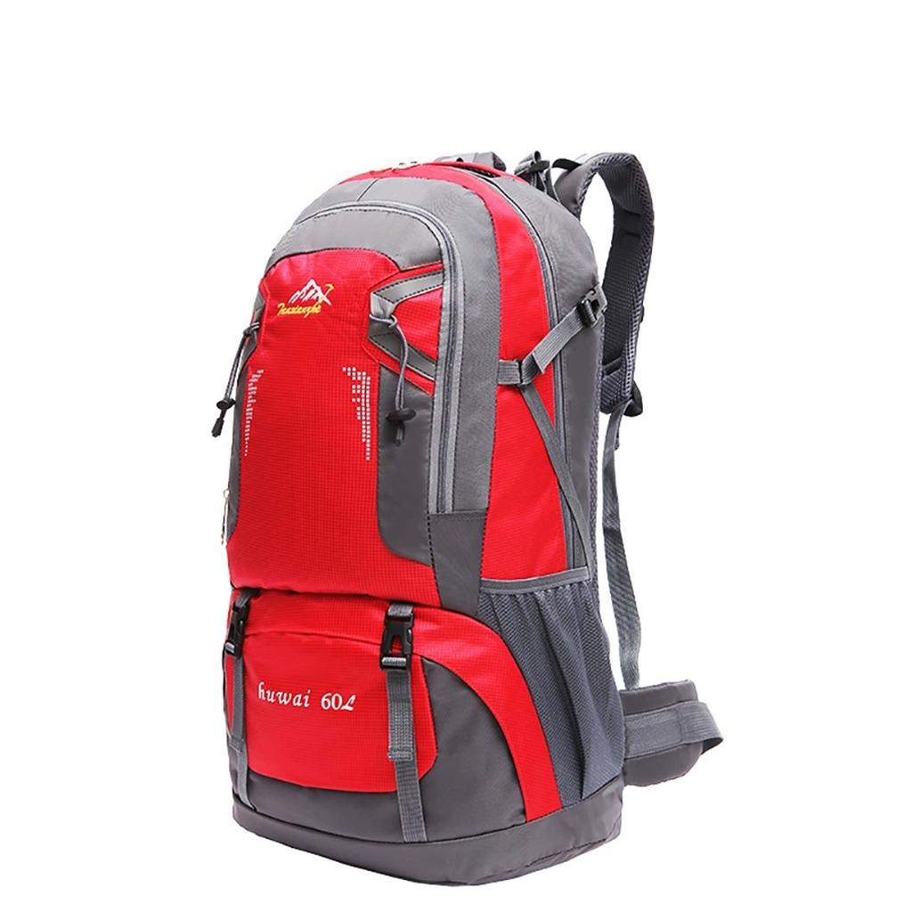 60L Waterproof Climbing Backpack Rucksack Travel Packs Outdoor Sports Bag Hiking Camping Backpack Women Trekking Bag for Male
