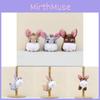 Adorable Plush Donkey Keychain Soft Animal Toy For Cute Bag Accessories And Gifts
