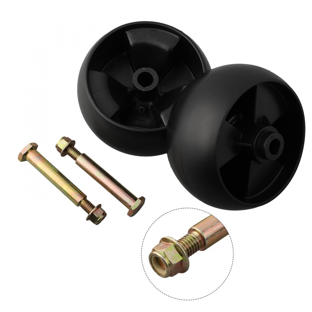2 Pcs Wheels On Deck Easy Installation For Hustler For Murray