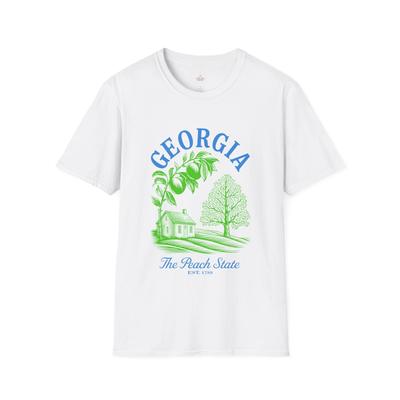 Georgia Peach State T-Shirt, Southern Pride Tee, Gift for Georgians, [...]