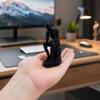 3D Printed Thinker Figurine, Hollow Thinking Man Statue, Abstract Sculpture for Home Office Bookshelf Desktop Decor