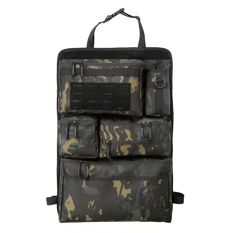 Car Rear Suspension Storage Bag With Zipper Multi Compartment Storage Bag Multifunctional Luggage Organizer And Storage Bag
