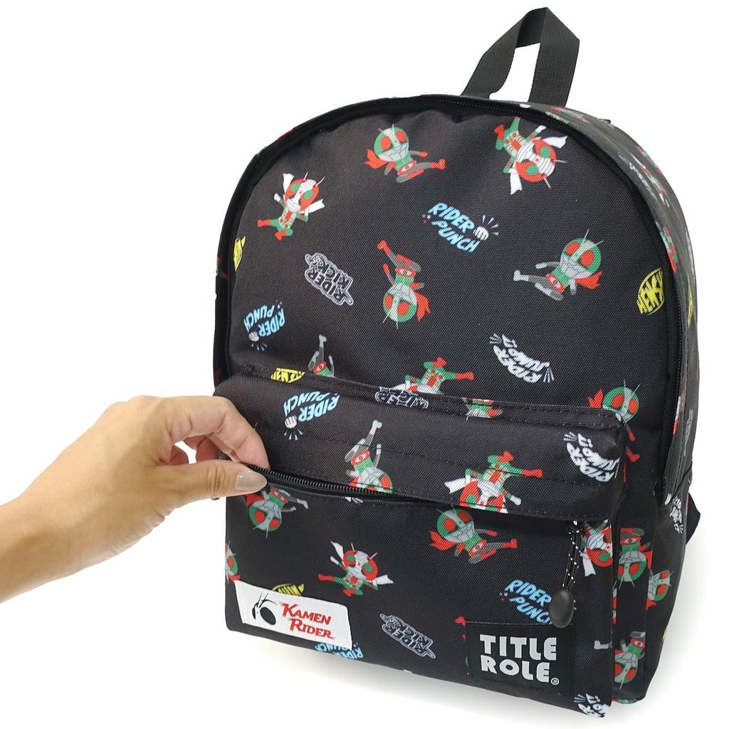 Backpack Kamen Rider V2 V3 Shocker Decepticon B5 Storage Large Capacity Goods [Title Role]