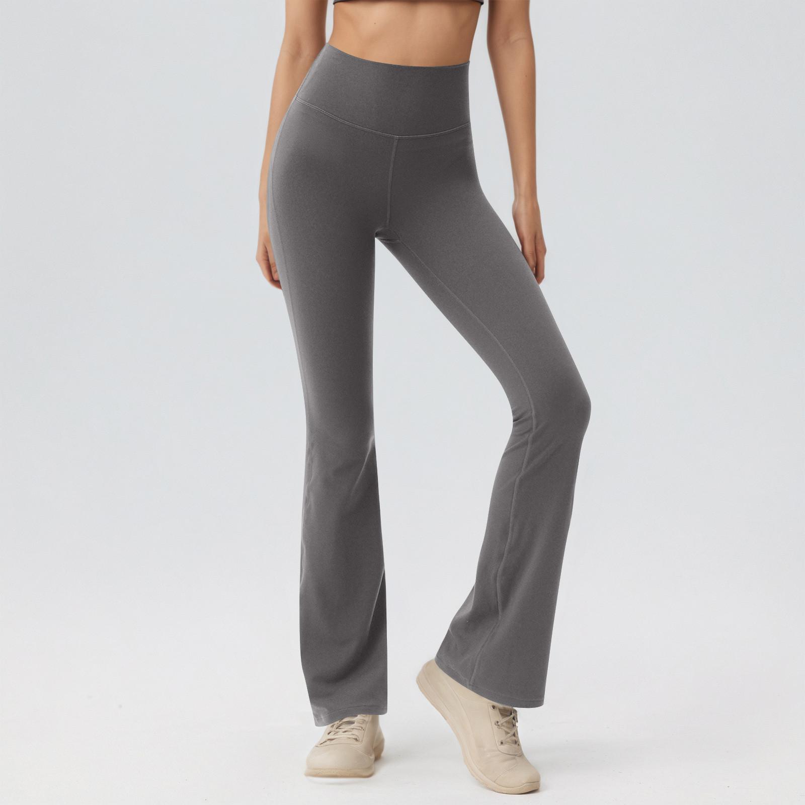 

Девочки Леггинсы Клеш Детские Брюки Клеш с Перекрестной Высокой Посадкой для Танцев и Йоги L