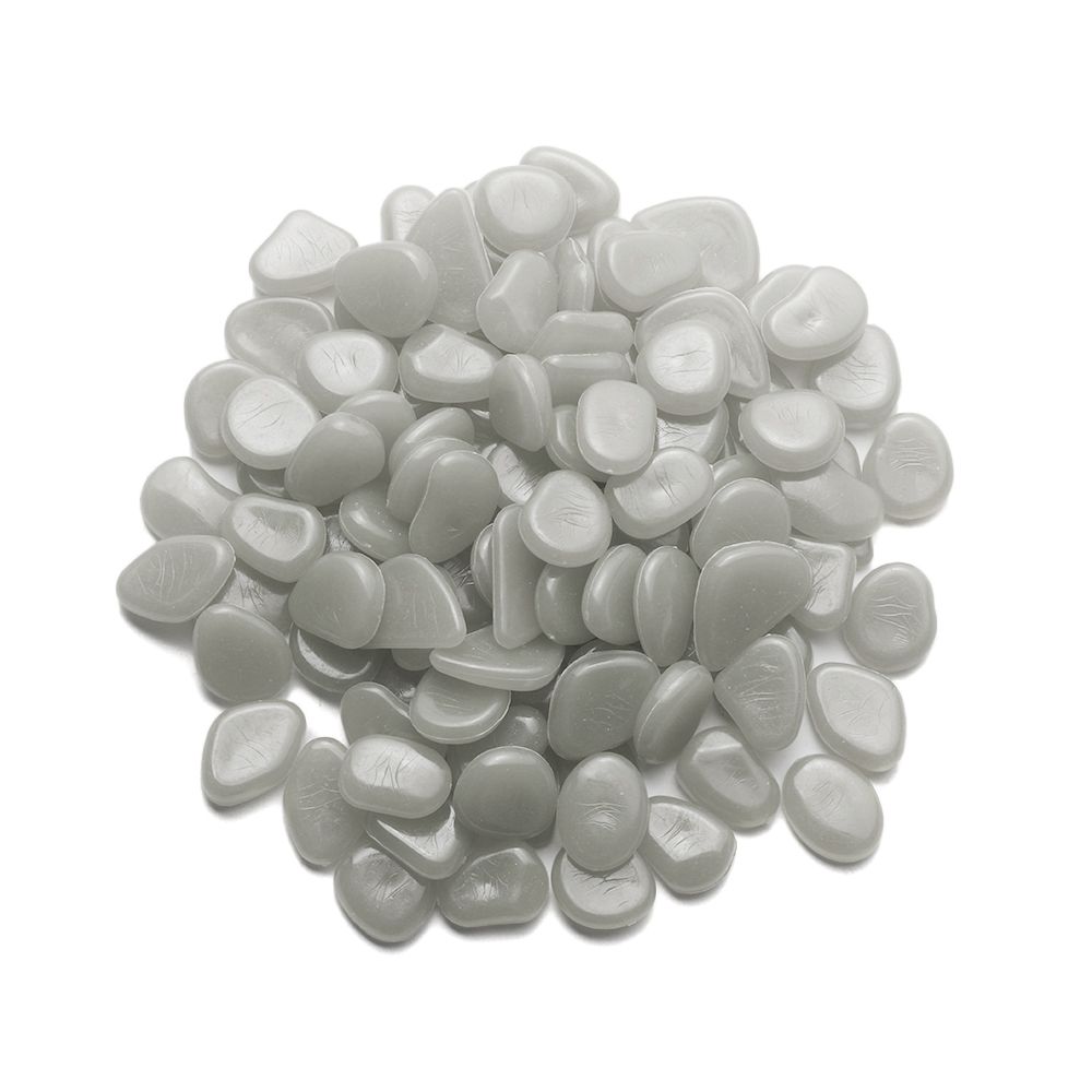 Home Garden Ornament Aquarium Glow In The Dark Artificial Stones Fish Tank Decoration Pebbles