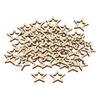 100 Hollow Wood Stars, Versatile Cutouts And Decorations for Year-round Celebrations Christmas