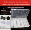 100 Coin Capsules with Inserts for 30mm Coins - Commemorative Coin Protection and Storage Boxes