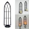 Wrought Iron Candle Holder Candlestick Wall Hanging Sconce Perfectly Gift For Holiday Birthday Candle Holders 1PCS