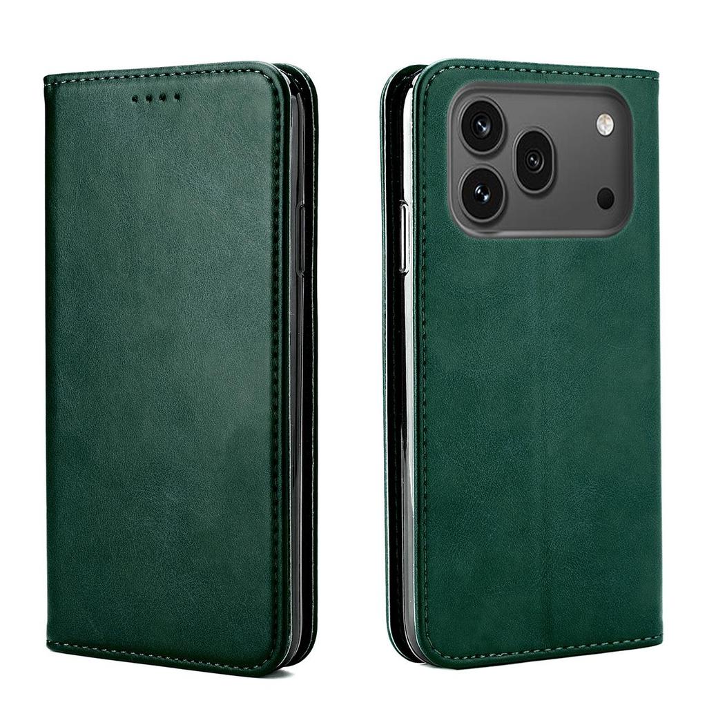 Premium PU Leather Wallet Phone Case for HONOR 600 Pro Magnetic Buckle Kickstand Shell