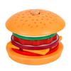Wooden Hamburger Meal Pretend Play Set for Ages 2-4