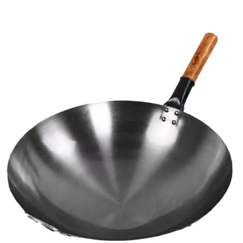 Lilang 40cm Pre-Seasoned Lightweight Iron Wok