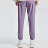 Li Ning Badfive Basketball Series Cuffed Loose Sports Pants Women Pants Purple AYKR132-1
