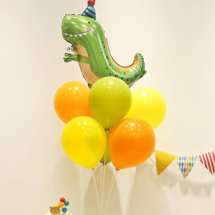 Balloon Animal Theme Birthday Decoration Set for Kids' Party