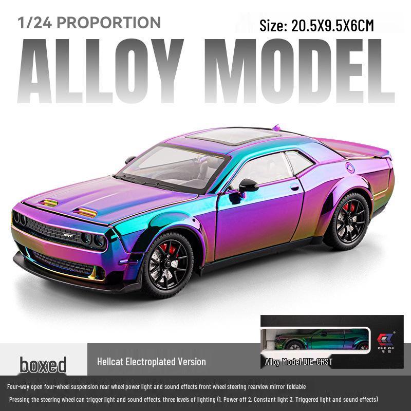 1/24 Rolls-Royce Phantom Alloy Car Model with Sound, Light, and Starry Sky Roof for Kids' Collection and Decoration.