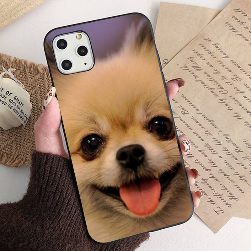 MaiYaCa Pomeranian Dogs Dog Phone Case for iPhone 11 12 13 Mini Pro XS MAX 8 7 6 6S Plus X 5S SE 2020 XR Case