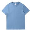 Camiseta de Verano Blanca Unisex de Algodón Puro de Manga Corta, Corte Holgado, Talla Grande