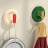 Adhesive Wall Hook No Drill Hook Strong Load-bearing Capacity Hanging Hook for Bathroom Kitchen Renters