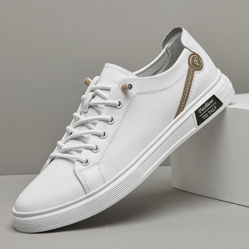 Mode Neuer Trend Herren Freizeitschuhe Echtes Leder Herren Oxford Schuhe Allround-Sneakers Klassischer Stil Skateboard-Schuhe Tenis Masculino