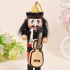 Creative Christmas Wood Nutcrackers Soldier Ornament  New Year Birthday Wedding
