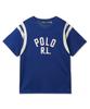 POLO RALPH LAUREN W Logo Jersey Tee-Blu