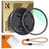 CONCEPT 82mm UV Filter Lens Protection Filter with Lens Cap K&F