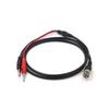 Test Hook Cable Signal Connection Probe Black BNC Male To Test Hook Cable Strong Clamping Force Black And Red Color
