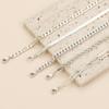 Creative Adjustable Bohemian Style Bangle Trendy Vintage Shining Bracelet Set Hand Chain 5Pcs Set Bangle Women/Men