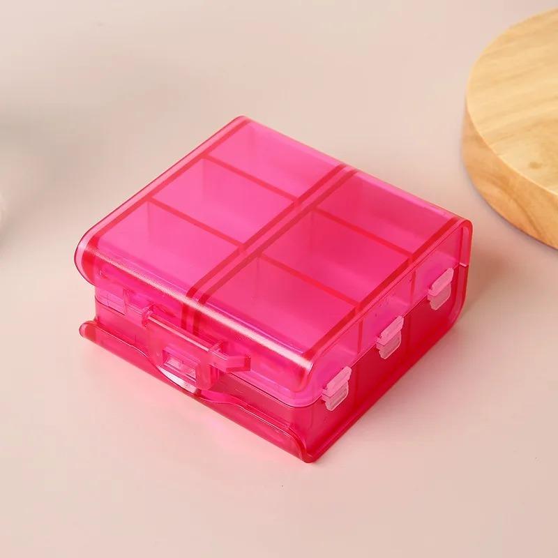New Daily 12 Grids Portable Travel Premuim Pill Case Organizer Box Storage Container for Medicine Vitamin Supplement Fish Oils