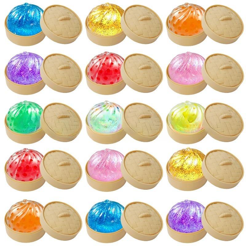 Colorful Dumpling Bead Squishy Stress Ball Fidget Sensory Sticky Toy For Adults Stress Relief Party Favors Holiday Gifts 2026