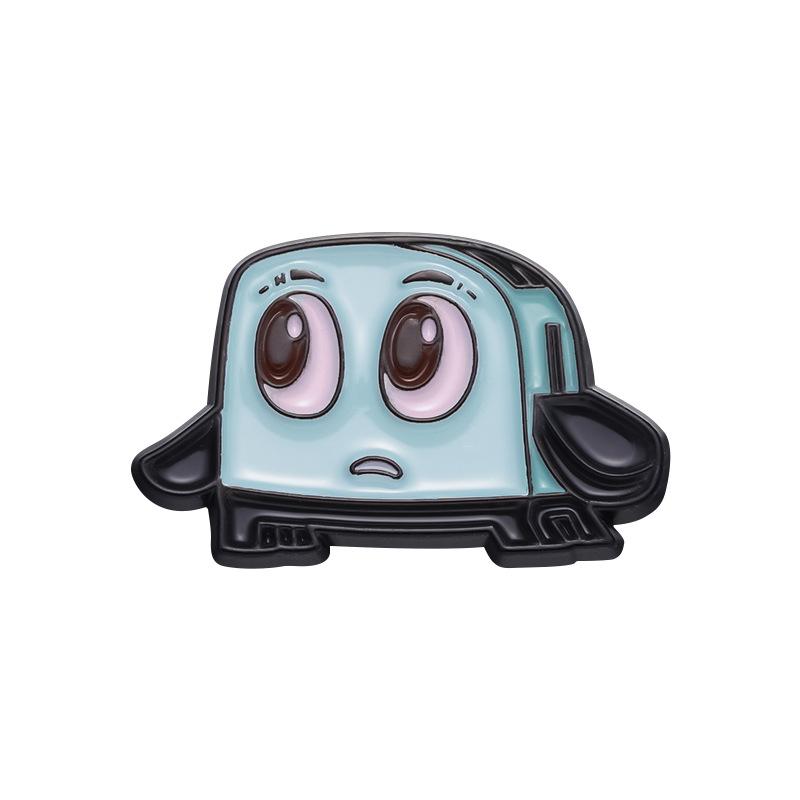 

Новая восхитительная весенняя брошь-тостер 2024 года, креативный сплав, булавка для любителей моды