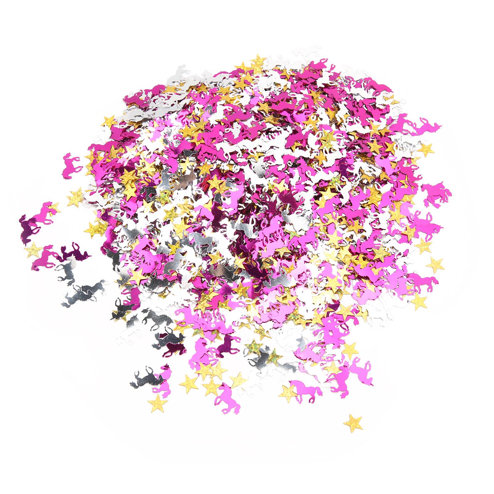 

Массовый глиттер Милая форма животных Разноцветный блеск Фея Конфетти для украшения дома, вечеринки, фестиваля Конфетти для стола 60 г